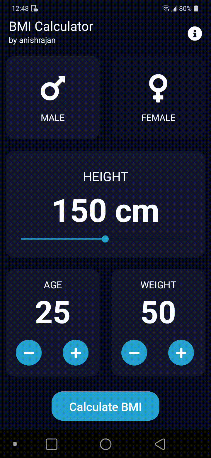 GitHub Anishrajan25 BMI Calculator This Is A ReactNative Based Body